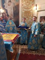 Освящение Аксайской иконы Божией Матери