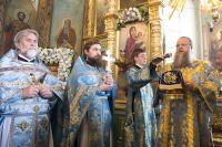 Освящение Аксайской иконы Божией Матери