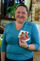 Мастер класс по созданию Рождественских скрап открыток