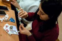 Мастер класс по созданию Рождественских скрап открыток