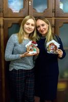 Мастер класс по созданию Рождественских скрап открыток