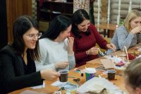 Мастер класс по созданию Рождественских скрап открыток