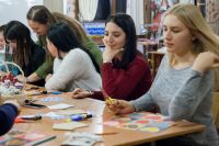 Мастер класс по созданию Рождественских скрап открыток