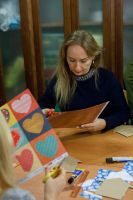 Мастер класс по созданию Рождественских скрап открыток