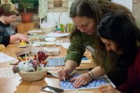 Мастер класс по созданию Рождественских скрап открыток