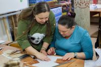 Мастер класс по созданию Рождественских скрап открыток