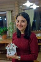 Мастер класс по созданию Рождественских скрап открыток