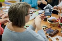 Мастер класс по созданию Рождественских скрап открыток