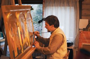 Праздничный ряд иконостаса