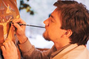 Праздничный ряд иконостаса