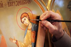 Праздничный ряд иконостаса