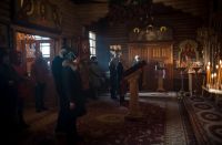 Вечерняя служба в храме Иоанна Воина