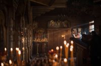 Вечерняя служба в храме Иоанна Воина