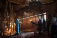 Вечерняя служба в храме Иоанна Воина