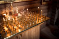 Вечерняя служба в храме Иоанна Воина