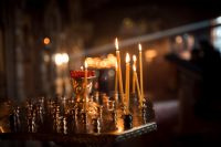 Вечерняя служба в храме Иоанна Воина