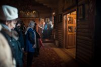 Вечерняя служба в храме Иоанна Воина