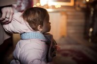 Вечерняя служба в храме Иоанна Воина