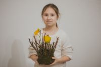 Мастер-класс «Весенняя композиция»