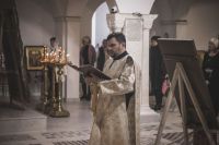 Общее говение духовенства Западного благочиния