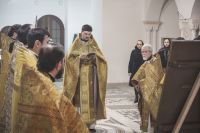 Общее говение духовенства Западного благочиния