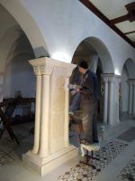 Работы в храме 40 мучеников