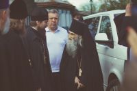 Почетный гость в Воскресенском войсковом соборе