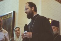 Почетный гость в Воскресенском войсковом соборе