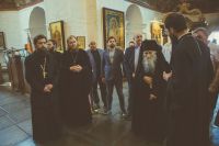 Почетный гость в Воскресенском войсковом соборе