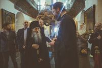 Почетный гость в Воскресенском войсковом соборе