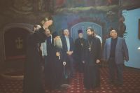 Почетный гость в Воскресенском войсковом соборе