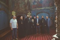 Почетный гость в Воскресенском войсковом соборе