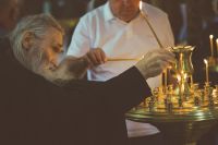 Почетный гость в Воскресенском войсковом соборе