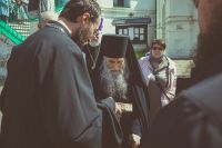 Почетный гость в Воскресенском войсковом соборе