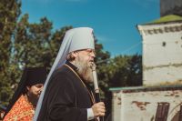 Божественная литургия в Воскресенском войсковом соборе