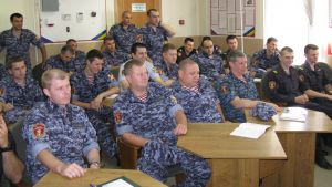 Встреча в Управлении Вневедомственной Охраны