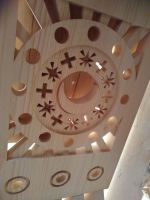 Работа над поклонным крестом