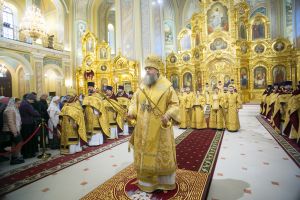 Литургия в кафедральном соборе