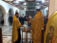 Освящения новых сосудов для совершения Евхаристии