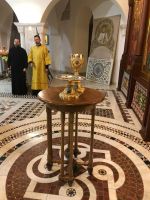 Освящения новых сосудов для совершения Евхаристии