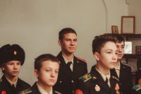 Литургия в домовом храме при кадетском корпусе ДГТУ