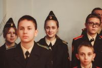 Литургия в домовом храме при кадетском корпусе ДГТУ