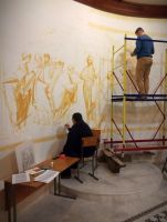 Роспись храма сорока Севастийских мучеников