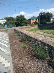 Территория вокруг Воскресенского войскового собора