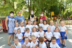 Освящение плодов в детсаде