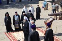 Освящение отреставрированной колокольни