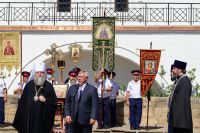 Освящение отреставрированной колокольни