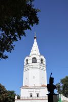 Освящение отреставрированной колокольни