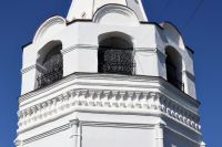 Освящение отреставрированной колокольни