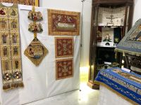 Выставка работ золотошвейной мастерской
